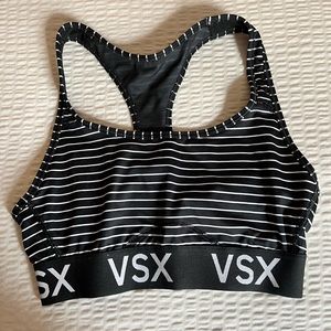Victoria Secret striped sports bra